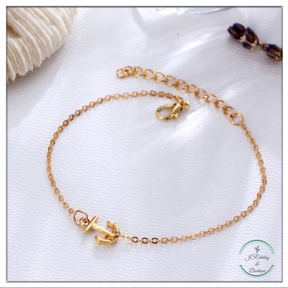 🌸3 FOR $15🌸Anchor Alloy Chain Anklet